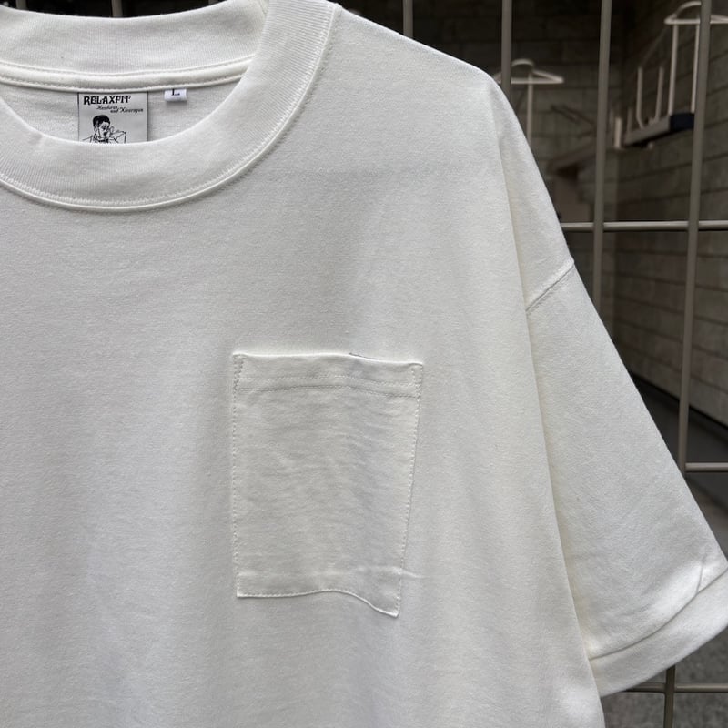 relaxfit supermarket グレー relaxfit supermarket グレー RELAXFIT [Pocket T-shirt] | supermarket