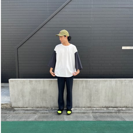 WeeKday  "Bi-Color Half Sleeve Tee"