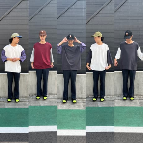 WeeKday  "Bi-Color Half Sleeve Tee"