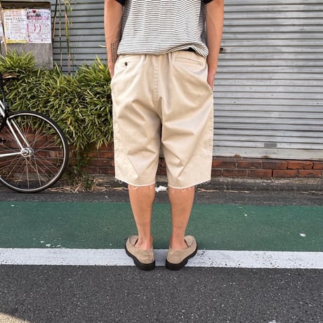 RELAXFIT ”HIROSHI“ cut off chino shorts