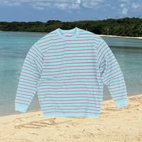SLIDERSTORE  "tropical border Tee"