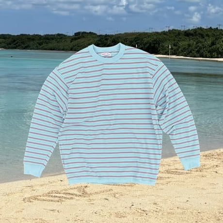 SLIDERSTORE  "tropical border Tee"