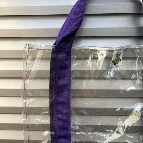 90's deadstock Wild Wallets  "Clear Tote"