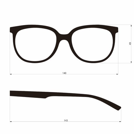 molmena eyewear  "Cat's eye"