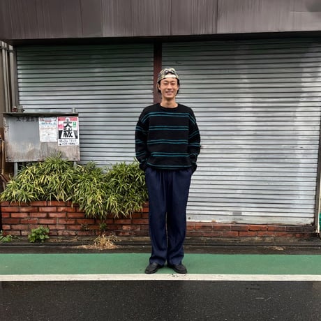 SLIDERSTORE  "good border hand knit"