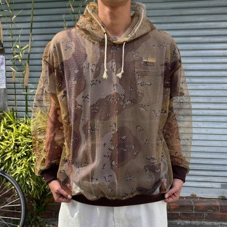 ［受注生産］SLIDERSTORE  "camouflage mesh Parker" -ﾁｮｺﾁｯﾌﾟｶﾓ-