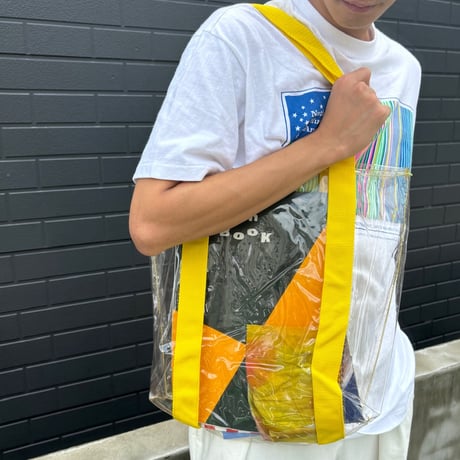 90's deadstock Wild Wallets  "Clear Tote"