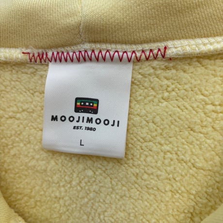 MOOJIMOOJI "over size zip up hoodie street"