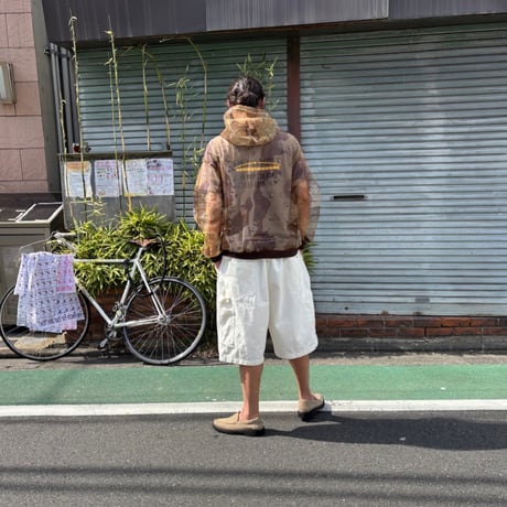 ［受注生産］SLIDERSTORE  "camouflage mesh Parker" -ﾁｮｺﾁｯﾌﾟｶﾓ-