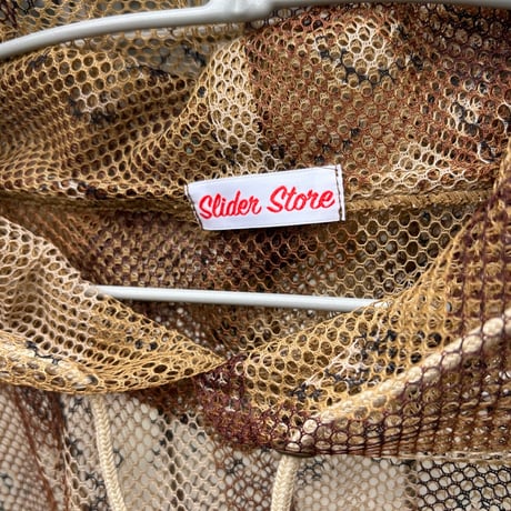 ［受注生産］SLIDERSTORE  "camouflage mesh Parker" -ﾁｮｺﾁｯﾌﾟｶﾓ-