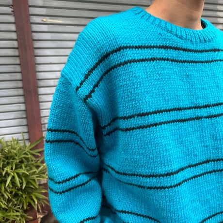 SLIDERSTORE  "good border hand knit"