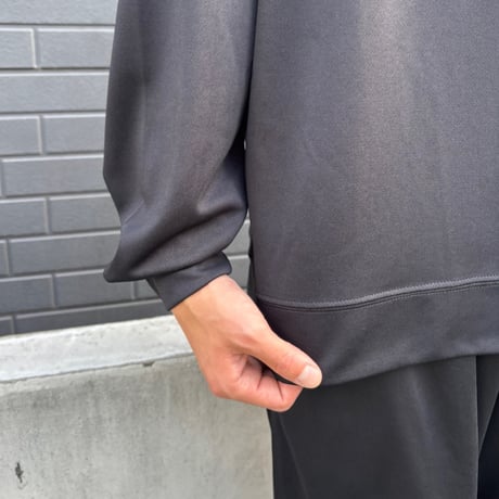 SMOKE T ONE  "HIGH MOCK DRY SWEATSHIRT"