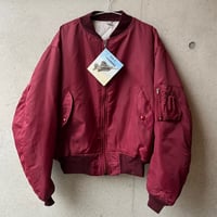 00s deadstock "CONCORD Ind" ma-1 type  【Maroon - XL , XXLｻｲｽﾞ】