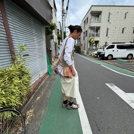 SLIDERSTORE  "camouflage mesh shoulder bag"