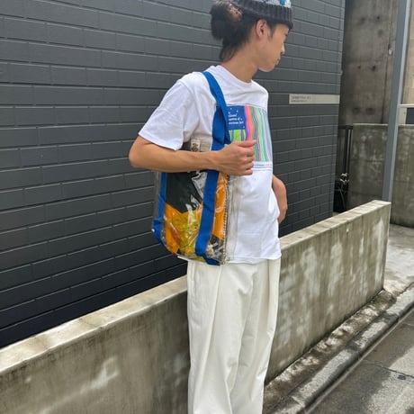 90's deadstock Wild Wallets  "Clear Tote"