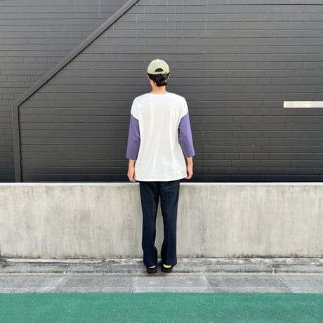 WeeKday  "Bi-Color Half Sleeve Tee"