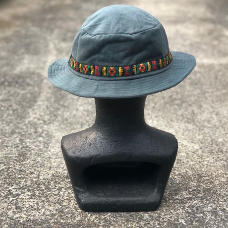 90s deadstock  "SOUL"  -Tyrolean Bucket hat-
