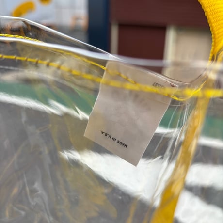 90's deadstock Wild Wallets  "Clear Tote"