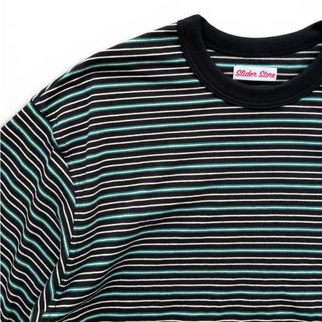 SLIDERSTORE  "ゴキゲンborder Tee🌞"