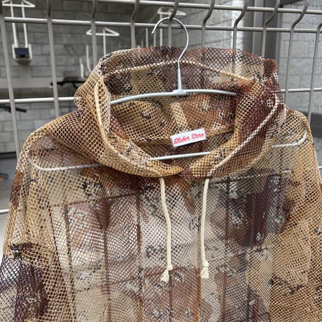 ［受注生産］SLIDERSTORE  "camouflage mesh Parker" -ﾁｮｺﾁｯﾌﾟｶﾓ-