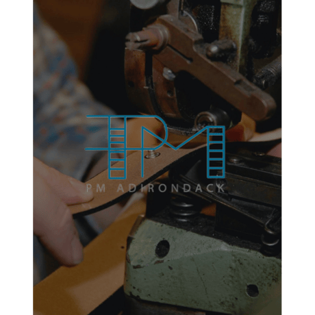 PM ADIRONDACK  "oil tan leather belt"