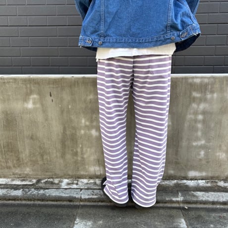 SLIDERSTORE "heavy weight border pants"
