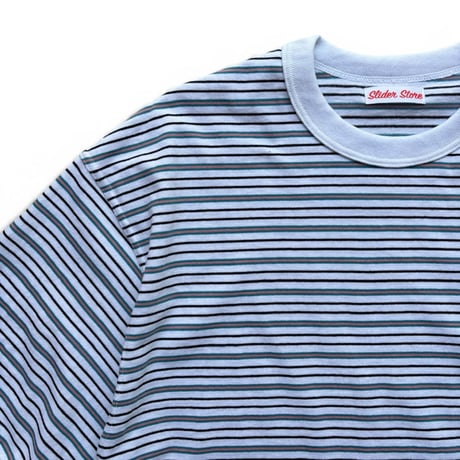 SLIDERSTORE  "ゴキゲンborder Tee🌞"