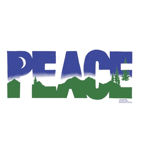 Jim Morris T-Shirt  "PEACE TEE"