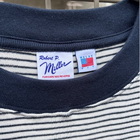 Miller × Relaxfit  "Panel Rib Border tshirt"