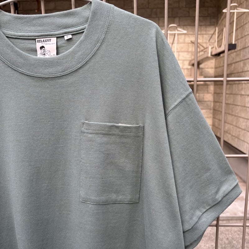 relaxfit supermarket グレー relaxfit supermarket グレー RELAXFIT [Pocket T-shirt] | supermarket