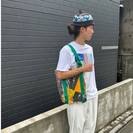 90's deadstock Wild Wallets  "Clear Tote"