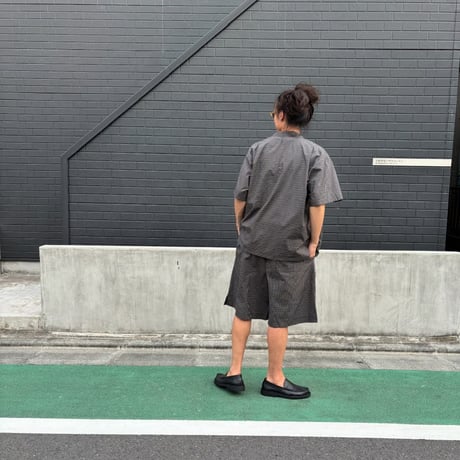 Padmore & Barnes × SLIDERSTORE  "特注Coin Loafer" -black表革-
