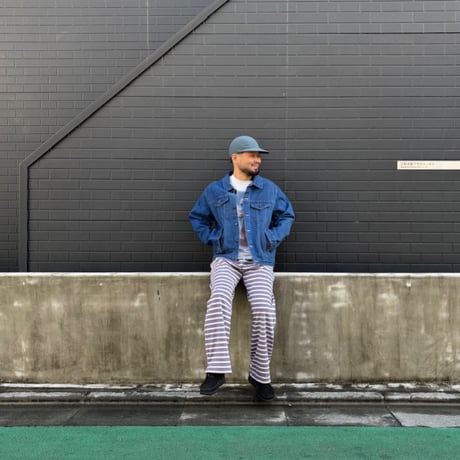 SLIDERSTORE "heavy weight border pants"