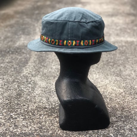 90s deadstock  "SOUL"  -Tyrolean Bucket hat-
