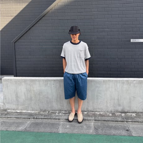 Miller × Relaxfit  "Panel Rib Border tshirt"