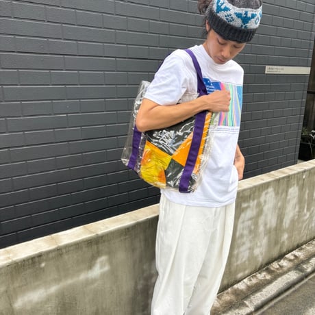 90's deadstock Wild Wallets  "Clear Tote"