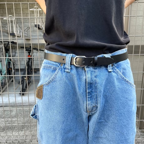 PM ADIRONDACK  "oil tan leather belt"