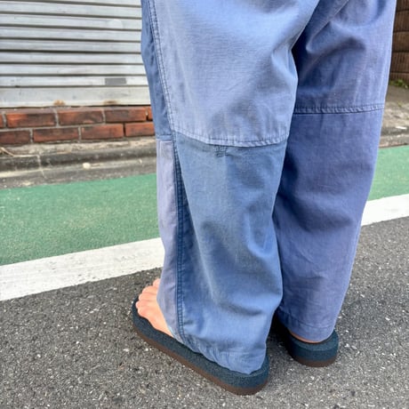 SLIDERSTORE "90年代にｲｷﾞﾘｽ軍で使われてたﾗﾝﾄﾞﾘｰﾊﾞｯｸを解体して作ったeasy pants"