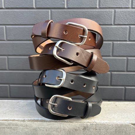 PM ADIRONDACK  "oil tan leather belt"