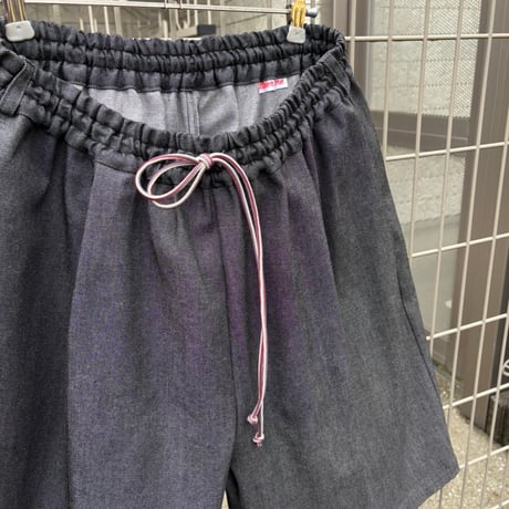 SLIDERSTORE  "極太ｲｰｼﾞｰｼｮｰﾂ" - 8.7oz ﾌﾞﾗｯｸﾃﾞﾆﾑ -