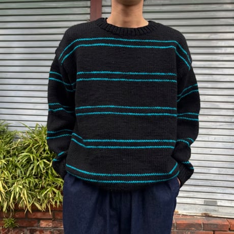 SLIDERSTORE  "good border hand knit"