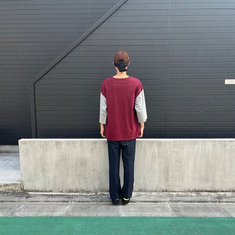 WeeKday  "Bi-Color Half Sleeve Tee"