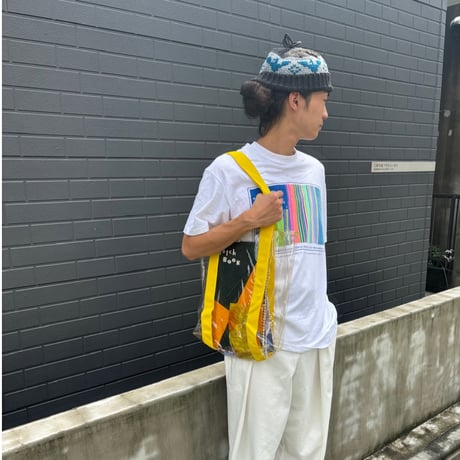 90's deadstock Wild Wallets  "Clear Tote"