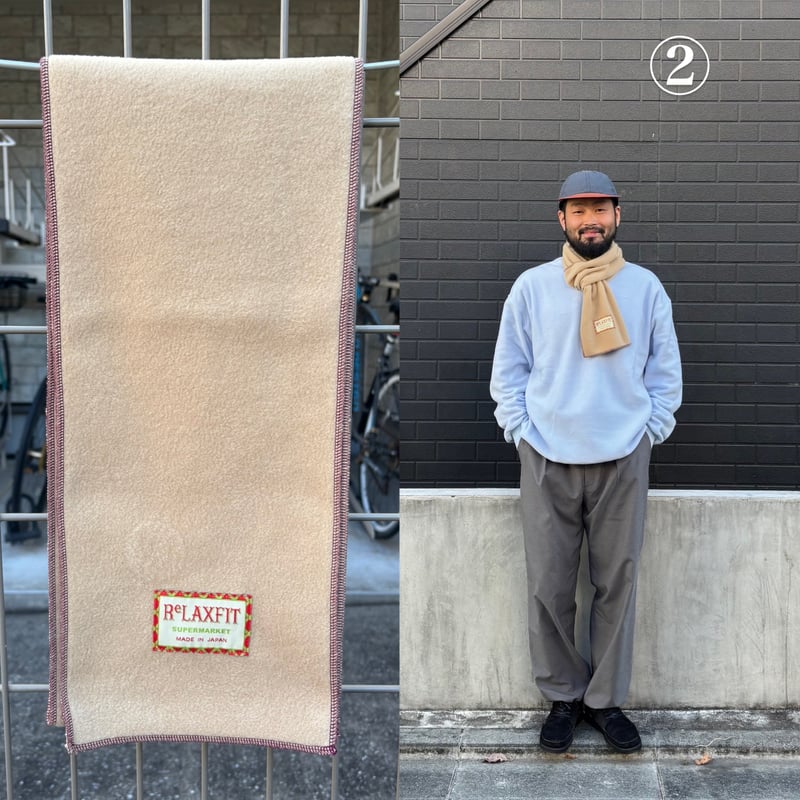 RELAXFIT by supermarket FLEECE Muffler 
