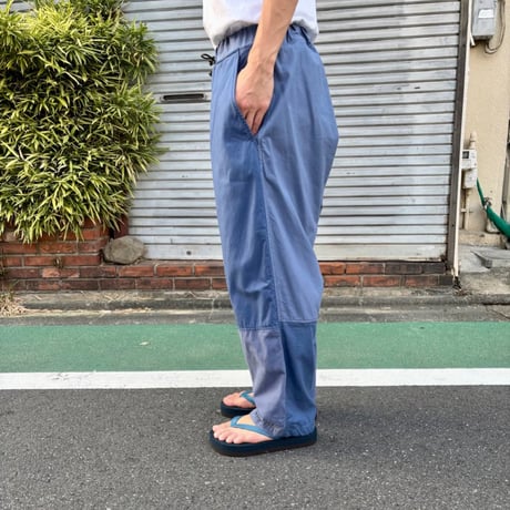 SLIDERSTORE "90年代にｲｷﾞﾘｽ軍で使われてたﾗﾝﾄﾞﾘｰﾊﾞｯｸを解体して作ったeasy pants"