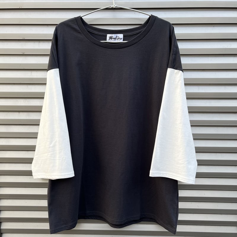 【最終お値下げ】Color Block Half Sleeve Tops Hfca54f1920474c579ae1f99535dd1