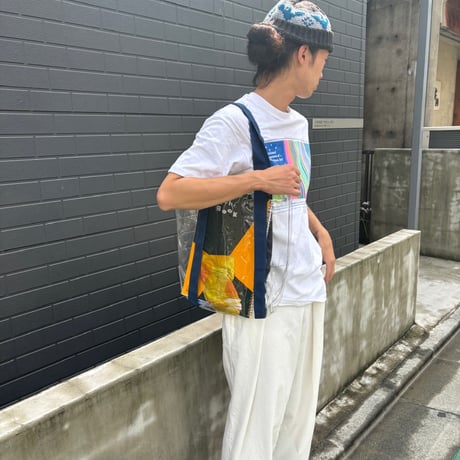90's deadstock Wild Wallets  "Clear Tote"