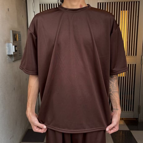 SMOKE T ONE "HIGH MOCK DRY TEE"