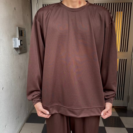 SMOKE T ONE  "HIGH MOCK DRY SWEATSHIRT"