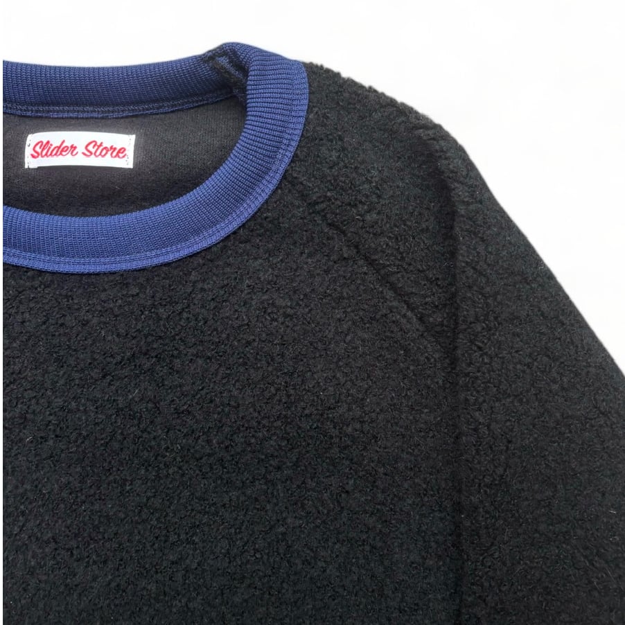 SLIDER STORE Wool Pile Crew 3 軟らか 新品同様 売買された 